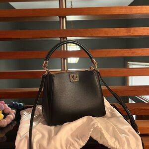 Kate Spade Black Leather Satchel